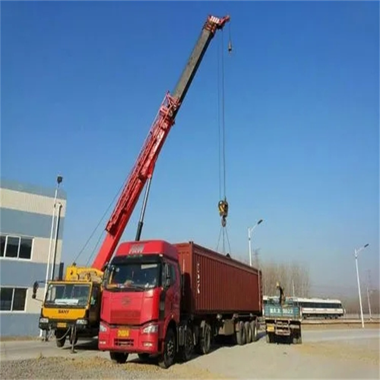嘉善县哪里有租吊车的-租随车吊拉货