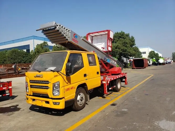 嘉善县附近云梯车出租 砂石搬运